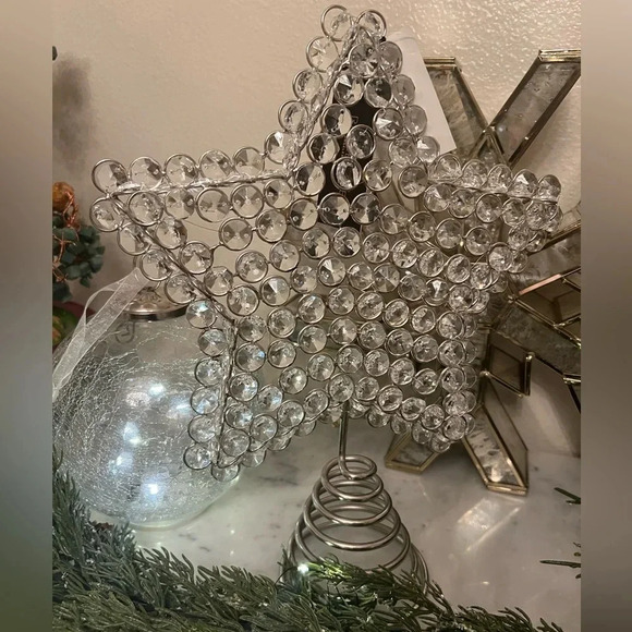 Rachel Zoe Crystal Star Christmas Tree Topper box - not included due too weight - Picture 14 of 16
